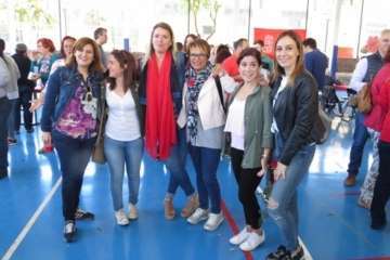 El PSOE de Telde, en el Día de la Rosa (Foto TA y Acfi Press)